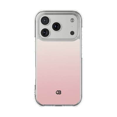 Blush Horizon · Clear Impact Magnetic Phone Case for iPhone ·  Pink