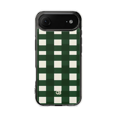 Hunter Green Rutig · Impact Mobilskal för iPhone · Magsafe