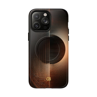 Amber Meridian · Tough 2.0 Magnetic Phone Case for iPhone · Black
