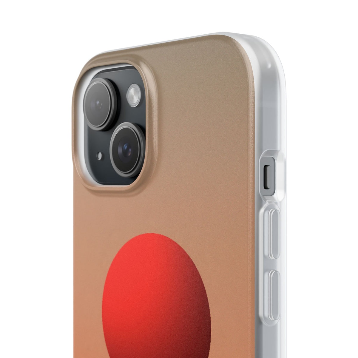 Crimson Sol Ridge · Lite Phone Case for iPhone ·  Red