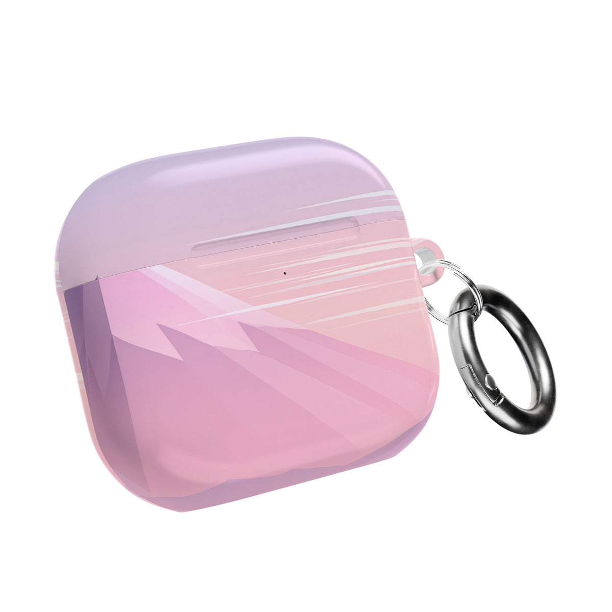 Alpine Twilight · Hard Case for AirPods & AirPods Pro · Pink