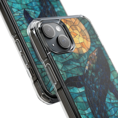 Stained Moon Whale · Impact Phone Case for iPhone · Magsafe