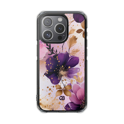 Gilded Violet Bloom · Impact Custodia per iPhone · Magsafe