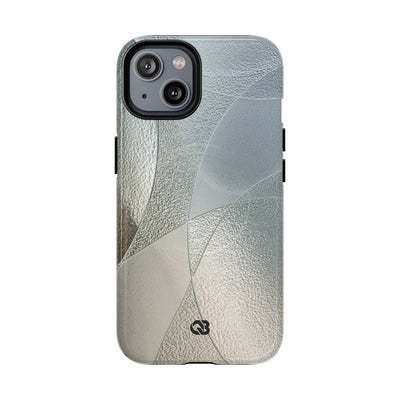 Refracted Arcs · Tough 2.0 Magnetic Phone Case for iPhone · Silver