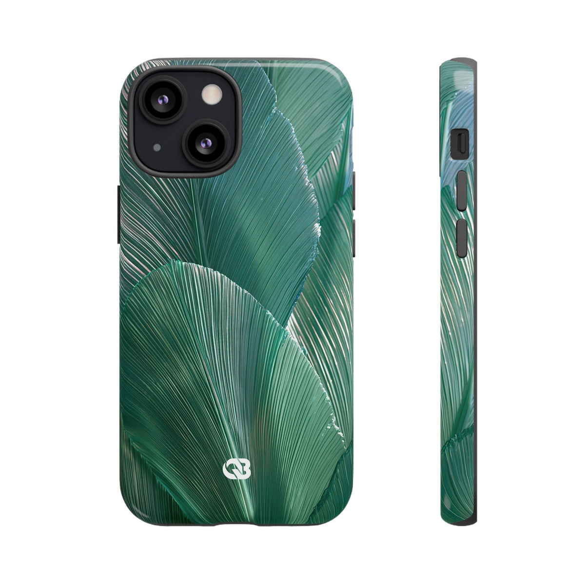 Translucent Fan Palm · Tough Phone Case for iPhone · Teal