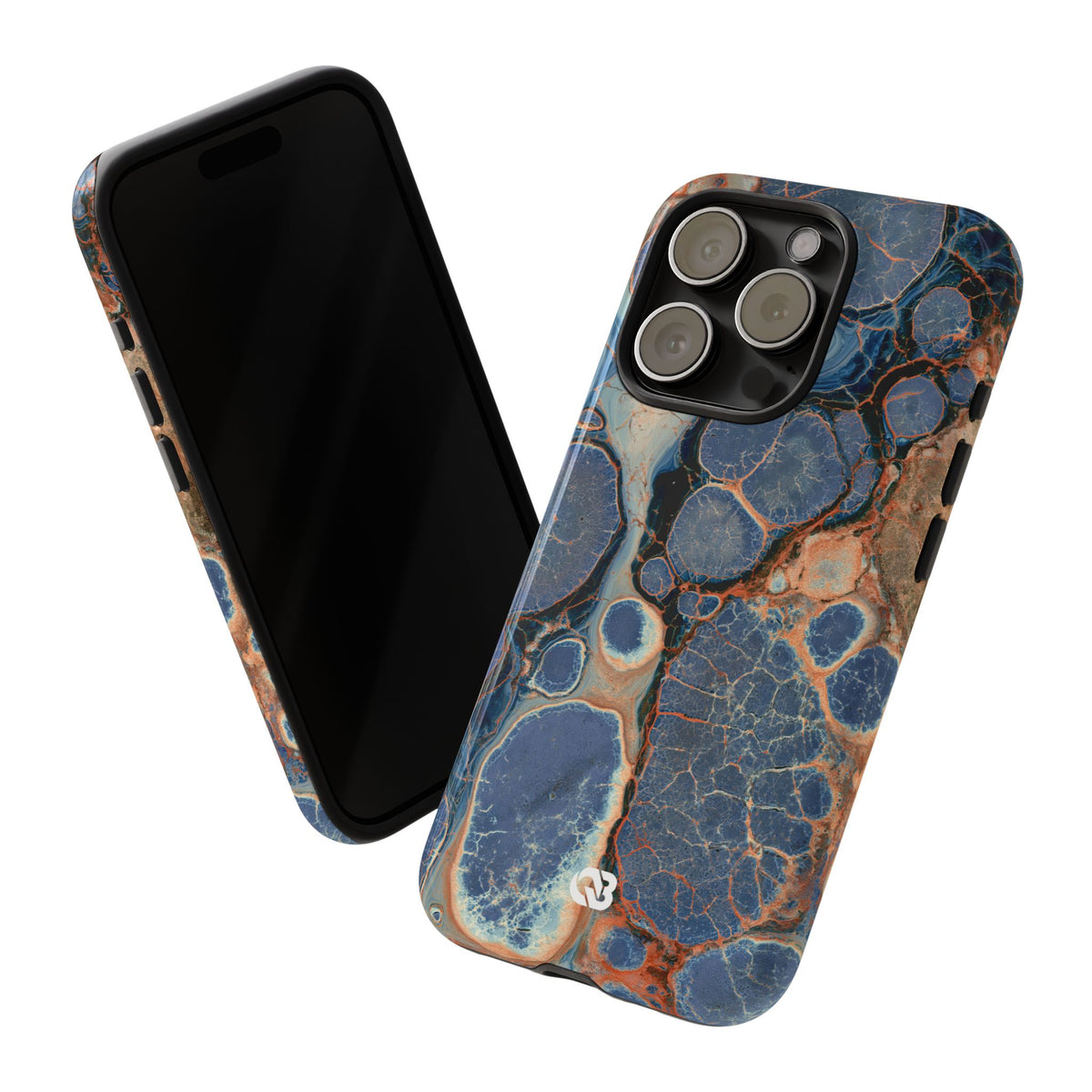 Astral Orb Resonance · Tough Phone Case for iPhone · Blue