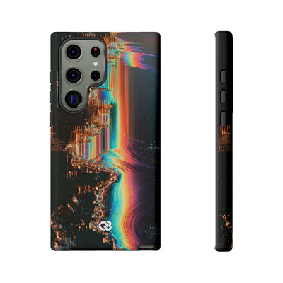 Prismatic Circuit · Tough Phone Case for Samsung · Black