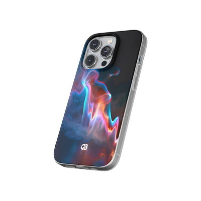 Neon Waveform · Lite Phone Case for iPhone ·  Black