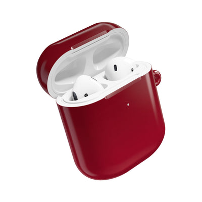 Velvet Crimson · Hard Case for AirPods & AirPods Pro · Red