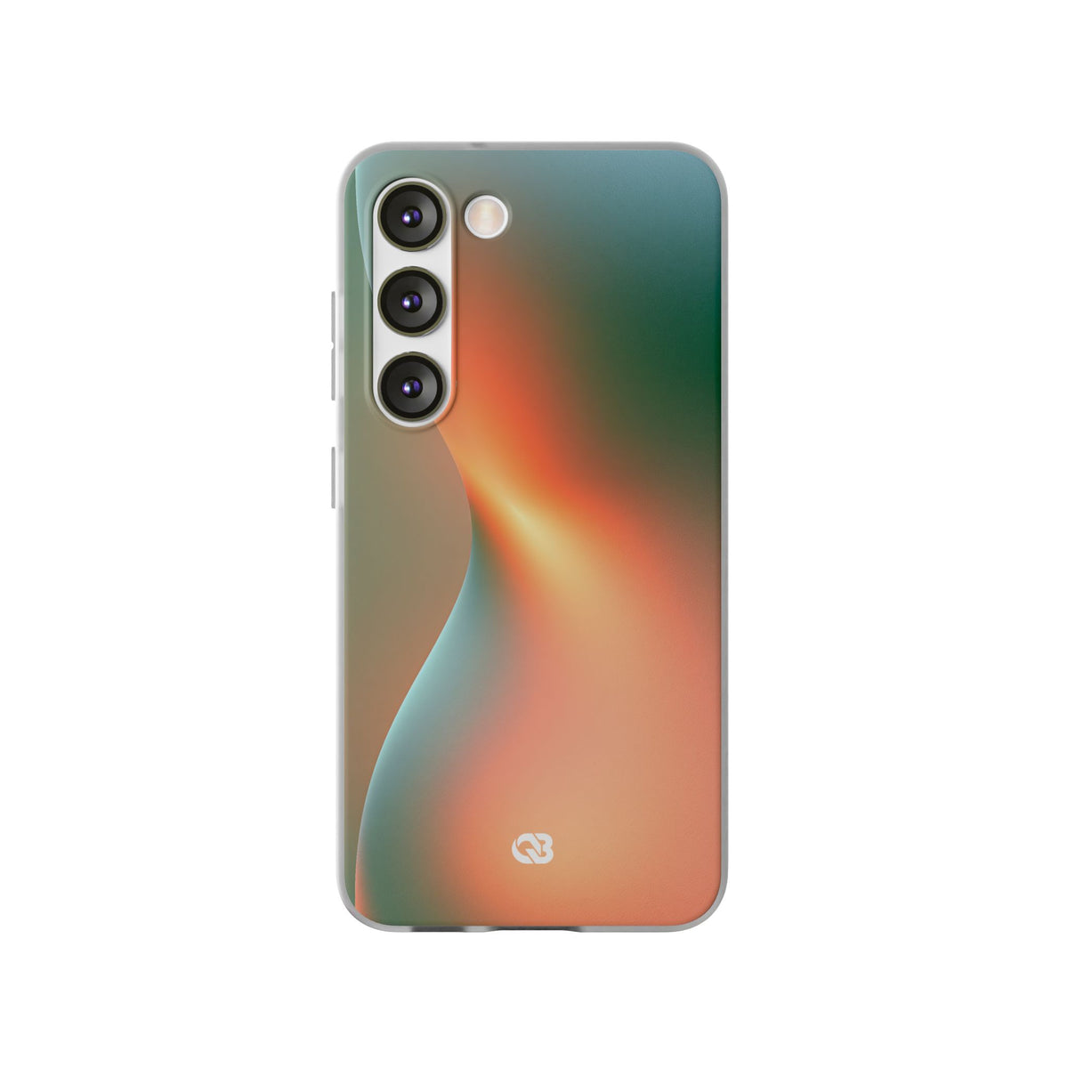 Radiant Contour · Lite Phone Case for Samsung · Orange
