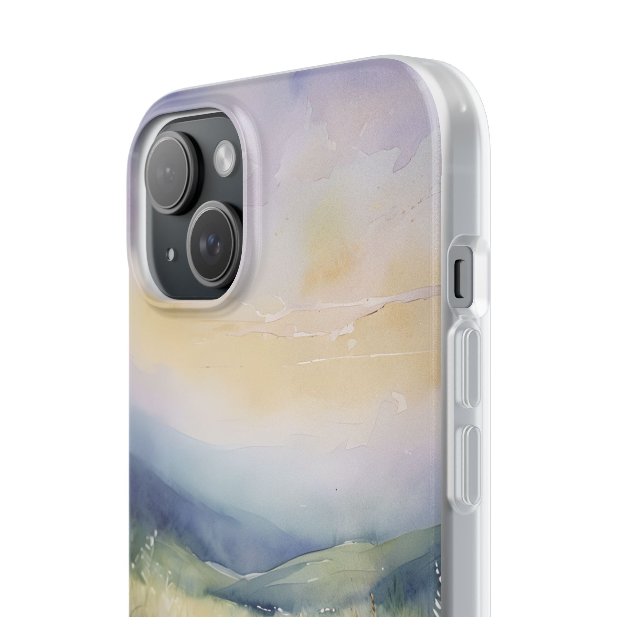 Pastel Shore Drift · Soft Case na iPhone