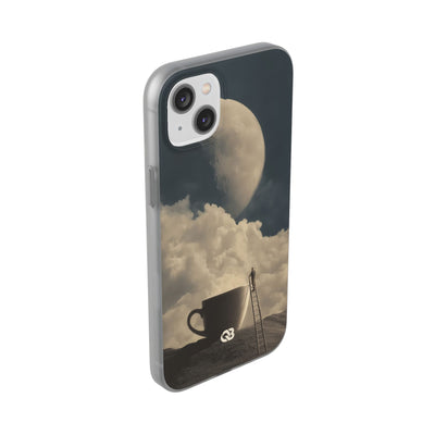 Midnight Brew Moon · Soft Mobilskal för iPhone