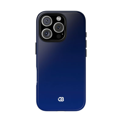Midnight Cobalt Gradient · Tough Phone Case for iPhone · Blue
