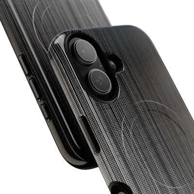 Grey Tough 2.0 Magsafe Phone Case for iPhone - Static Vertical Dither
