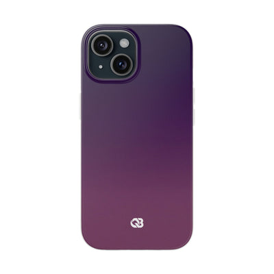 Purple Lite Phone Case for iPhone - Nocturnal Plum Fade