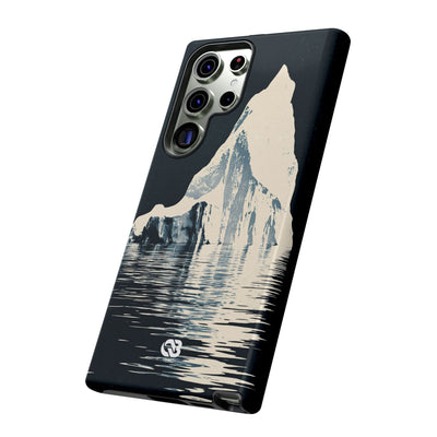 Blue Tough Phone Case for Samsung - Frozen Navy Monolith