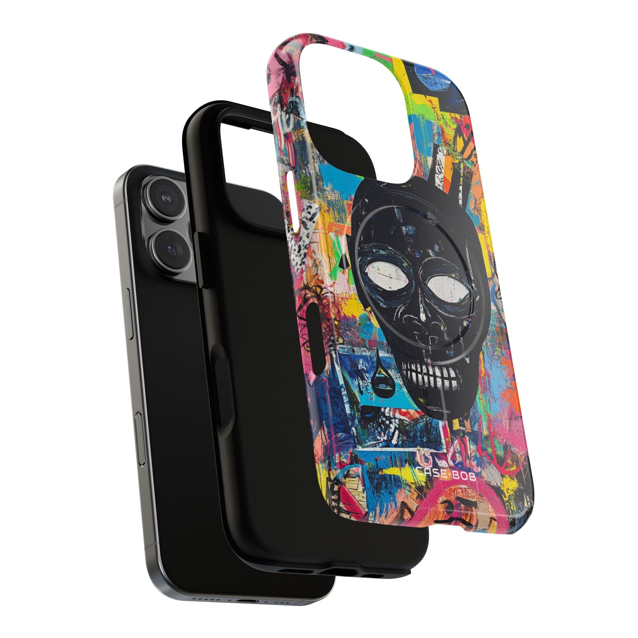Skull Vortex iPhone 16 Pro Case - Tough+ - CASE•BOB