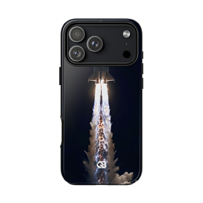 Obsidian Rocket Ascent · Tough Phone Case for iPhone