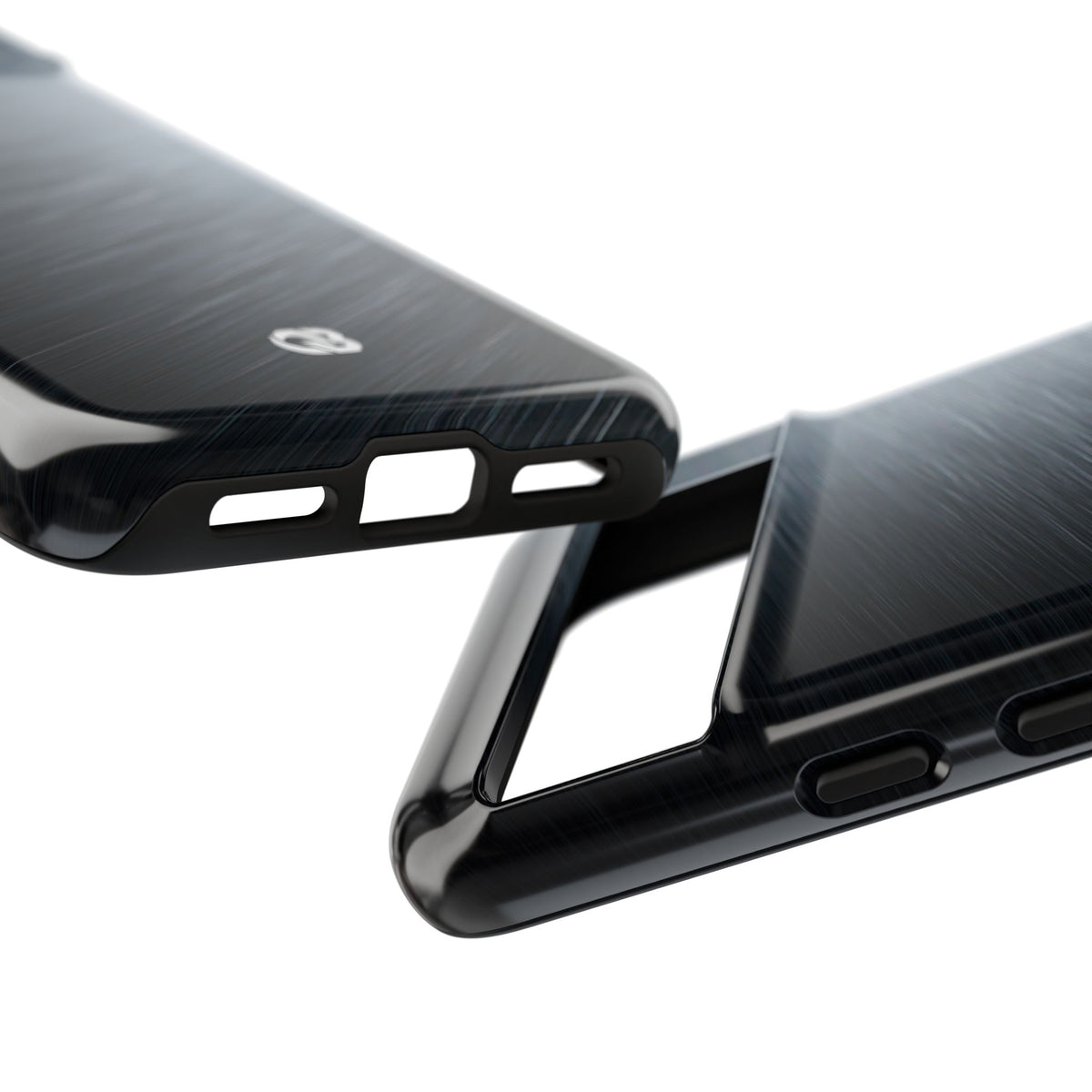 Brushed Obsidian Steel · Tough Phone Case for Pixel ·  Grey