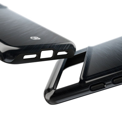 Brushed Obsidian Steel · Tough Phone Case for Pixel ·  Grey