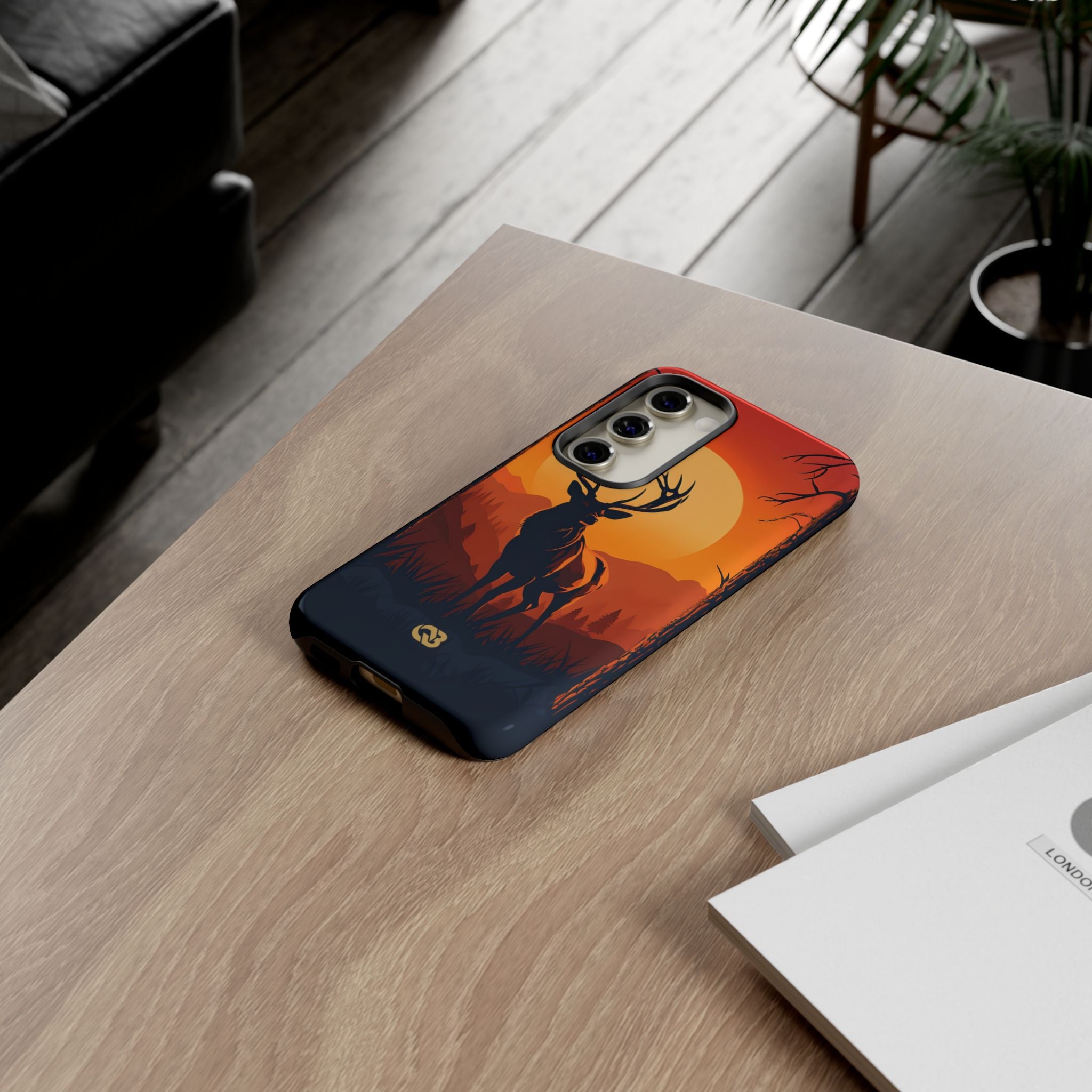 Amber Ridge Stag · Tough Phone Case for Samsung