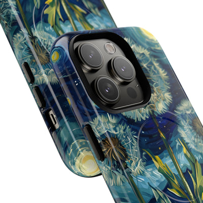 Starry Dandelion Swirl · Tough+ Coque de téléphone pour iPhone · Magsafe