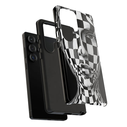 Checkered Face Samsung S25 Ultra Case - Tough