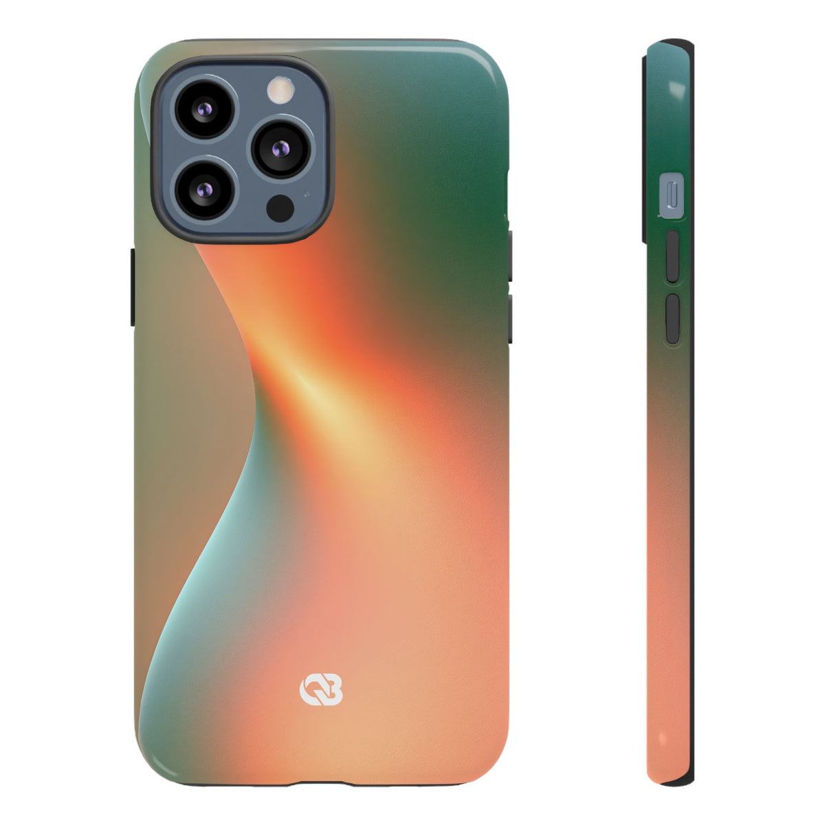 Radiant Contour · Tough Phone Case for iPhone · Orange