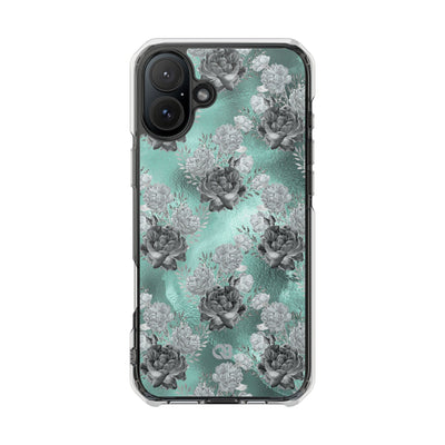 Frost Mint Floral · Impact Magsafe