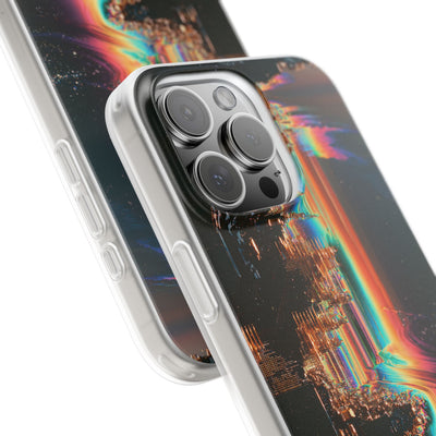 Prismatic Circuit · Lite Phone Case for iPhone ·  Black