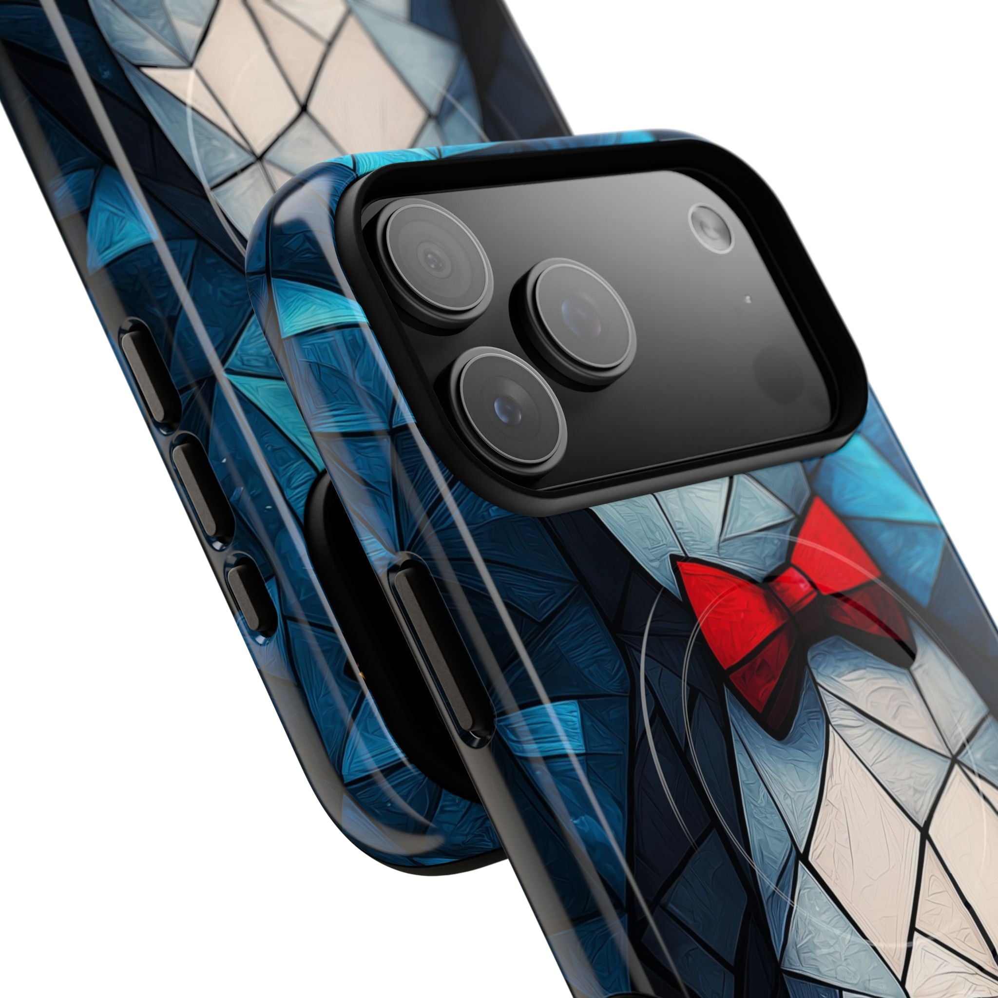 Mosaic Bowtie Penguin · Tough+ Phone Case for iPhone · Magsafe