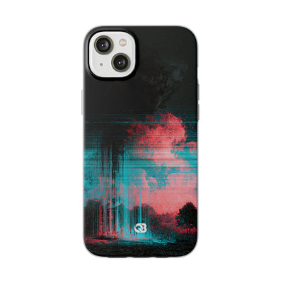 Digital Signal Drift · Lite Phone Case for iPhone ·  Black
