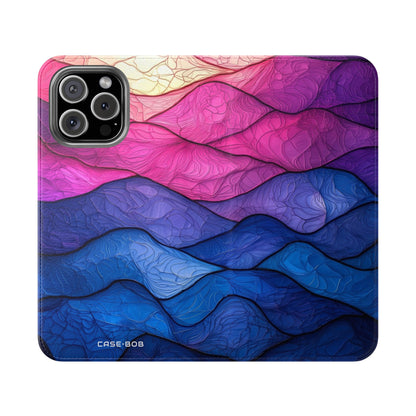 Wavy Veins - iPhone 16 Max Case - Wallet