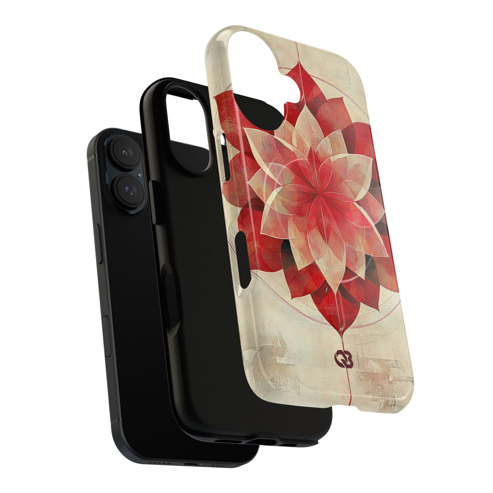 Crimson Petal Peak · Tough+ Phone Case for iPhone · Magsafe
