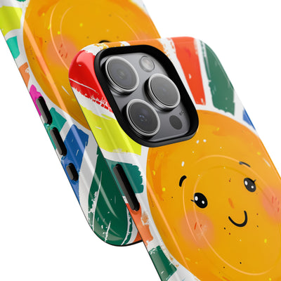 Vibrant Solar Smile · Tough+ Phone Case for iPhone · Magsafe