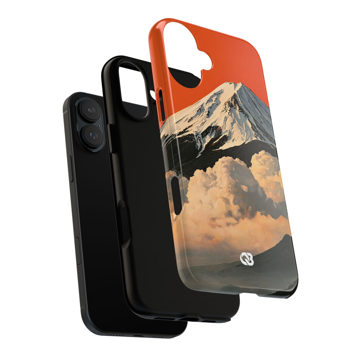 Sacred Peak Fuji · Tough Phone Case for iPhone · Orange