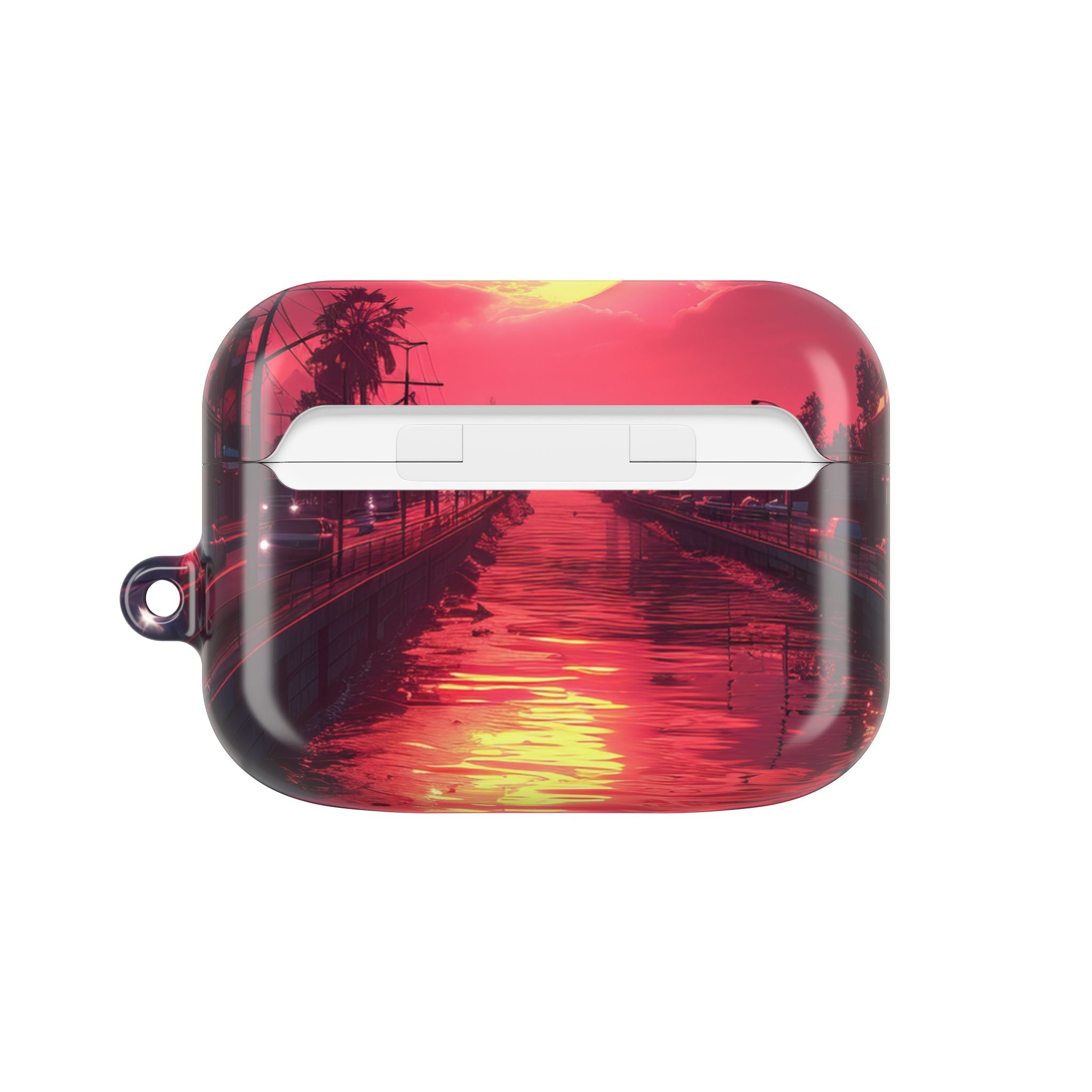 Yellow Moon Reflection - AirPods Case