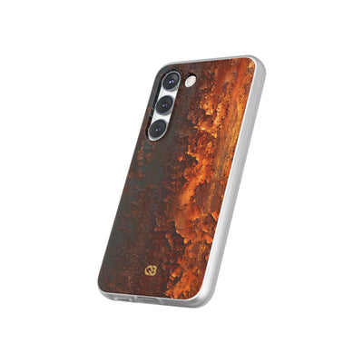 Orange Lite Phone Case for Samsung - Oxidized Iron Crust