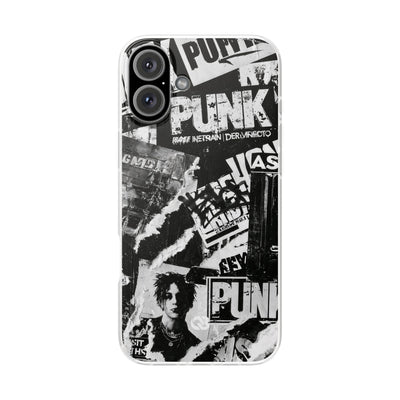 Underground Punk Collage · Lite Phone Case for iPhone ·  Black