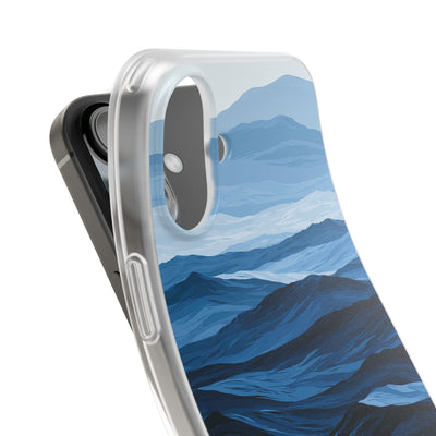 Blue Lite Phone Case for iPhone - Cobalt Ridge Tides