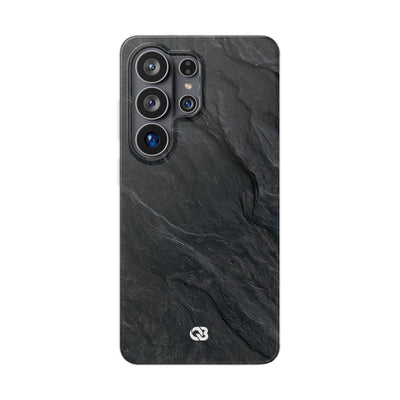 Dark Slate Strata · Lite Phone Case for Samsung · Black