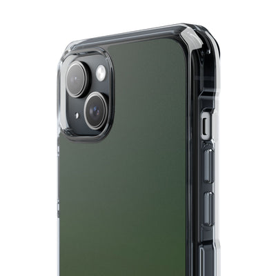 Green Impact MagSafe Phone Case for iPhone - Shadow Moss Grain