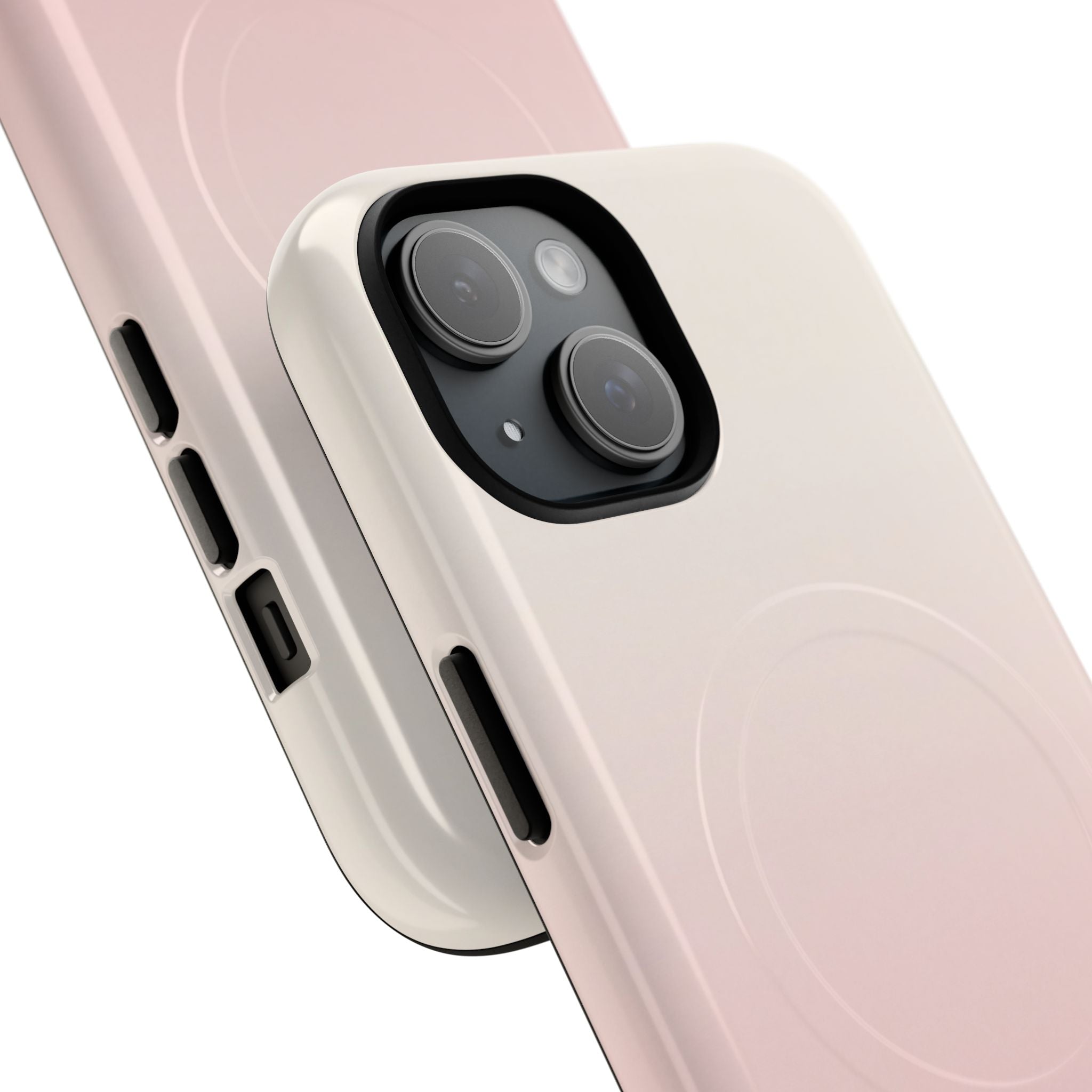 Pink Tough 2.0 Magsafe Phone Case for iPhone - Frosted Blush Horizon