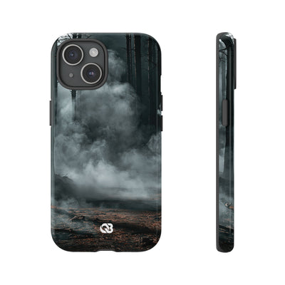Shadowed Pine Mist · Tough Phone Case for iPhone · Black