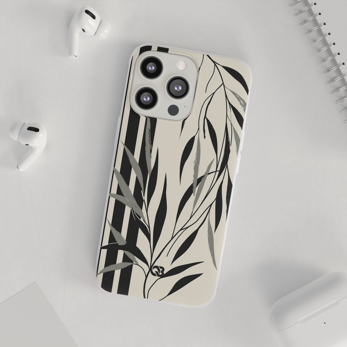 Linear Willow Study · Lite Phone Case for iPhone ·  Beige