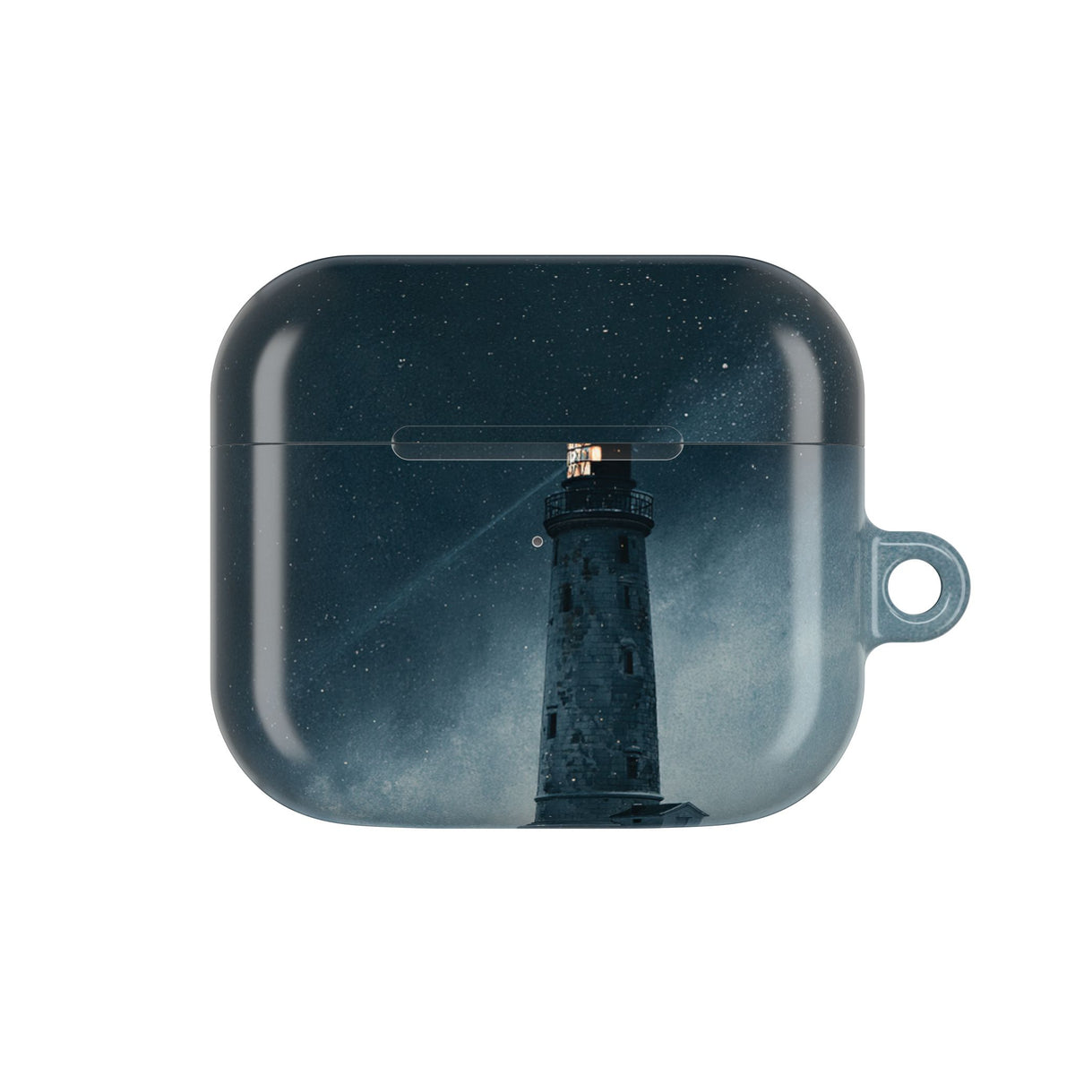Nordic Coastal Beacon · Hard Case for AirPods & AirPods Pro · Blue