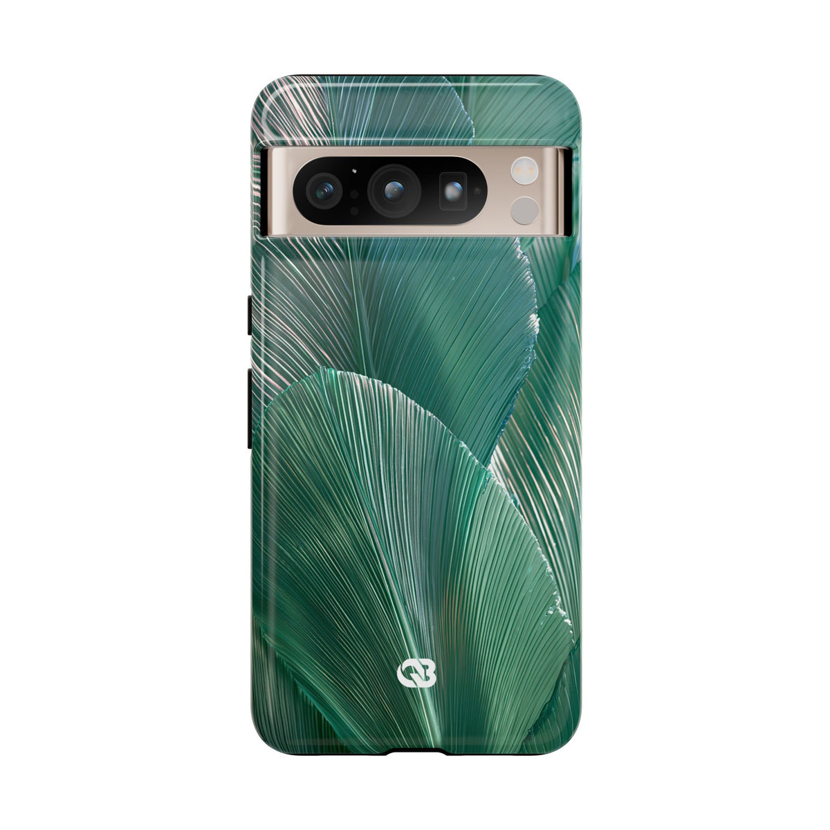 Translucent Fan Palm · Tough Phone Case for Pixel ·  Teal