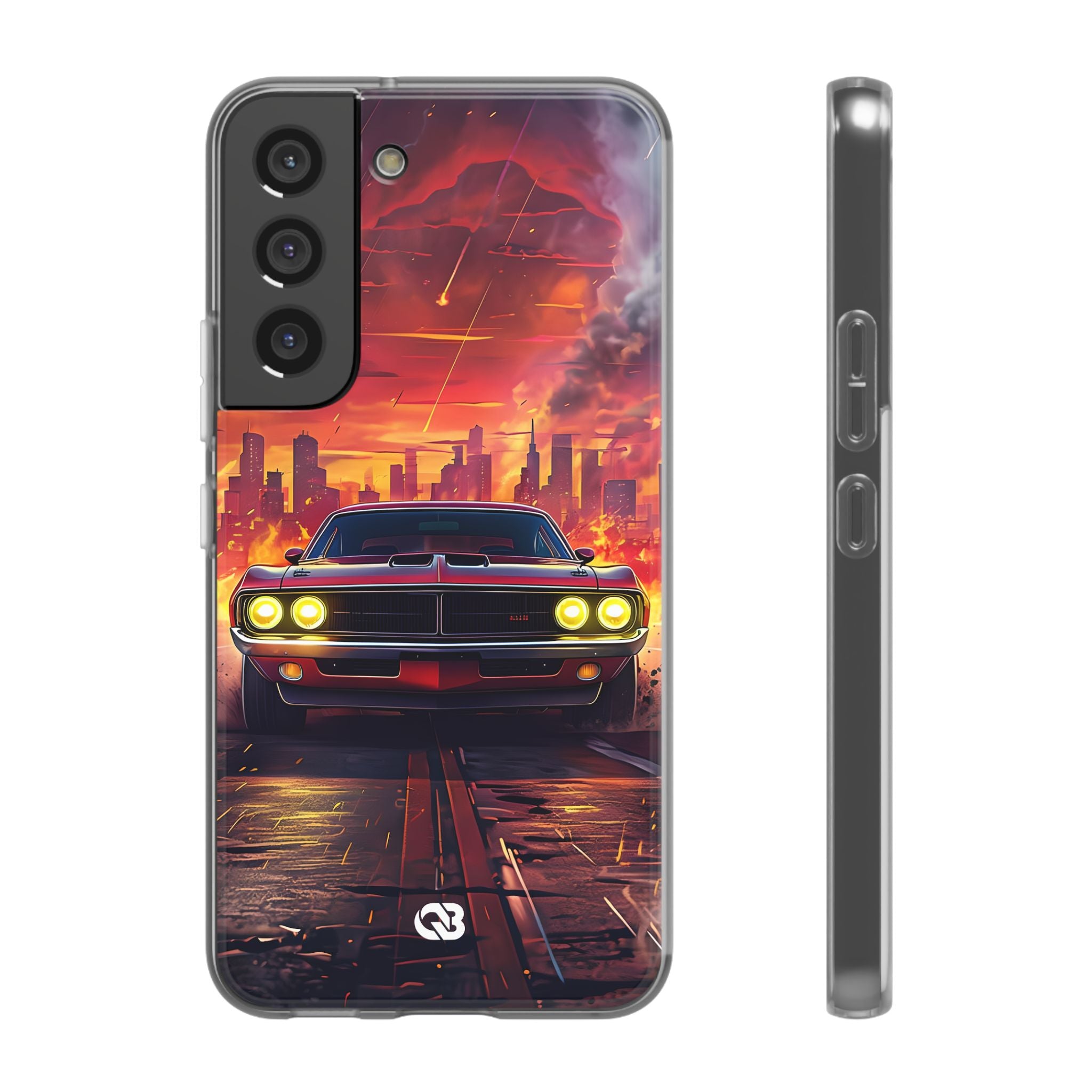 Inferno City Run · Soft Phone Case for Samsung