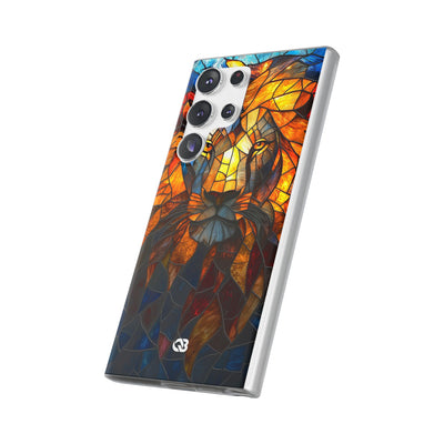 Amber Glass Lion · Soft Coque de téléphone pour Samsung
