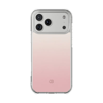 Pink Impact MagSafe Phone Case for iPhone - Frosted Blush Horizon